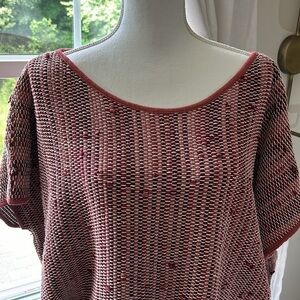 Anthropologie Tonle Handwoven Crop Sweater L/XL